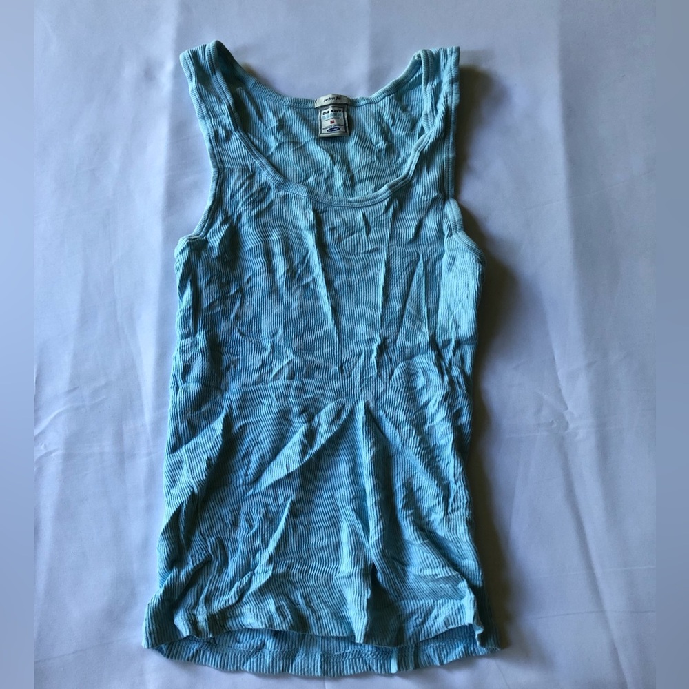 Women Old Navy Brand Size M Blue Color Sleeveless Top - 1079